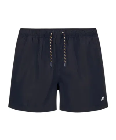 K-way Rope Swimming Trunks In Black