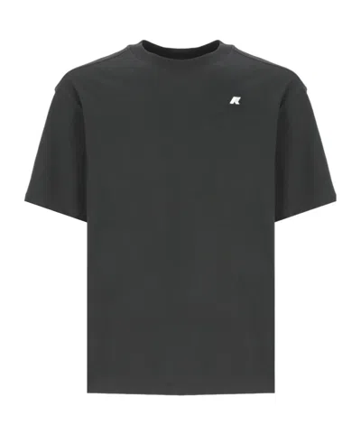 K-way Seril Travel T-shirt In Black