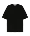 K-way Black 'combe' T-shirt In Cotton