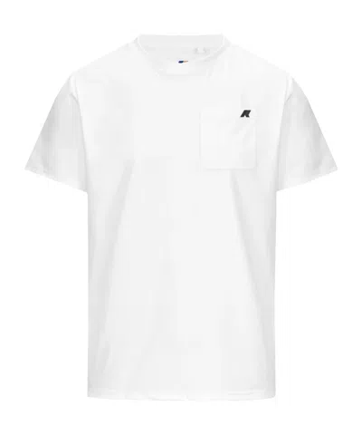 K-way Round Neck Short Sleeve T-shirt In White