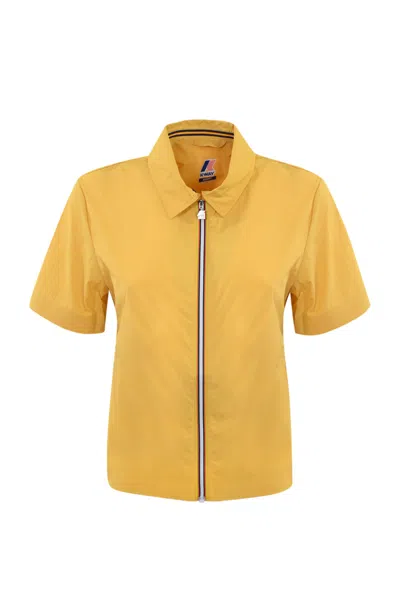 K-way Ruan Shirt In Yellow Mimosa