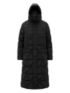 K-way Ruenne Zip-up Coat In Black