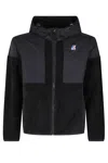 K-way Samson 4.0 Orsetto Full Zip Hoodie In Black