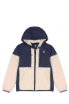 K-way Samson 4.0 Teddy Fleece Jacket In Blue