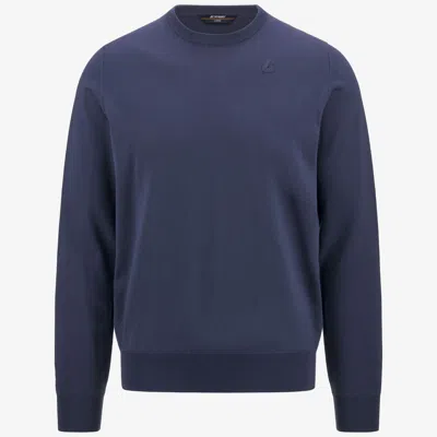 K-way Sebastien Cotton Ps In Blue