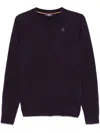 K-way Sebastien Sweater In Purple