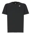 K-way T-shirt  Men Color Black In Black Pure