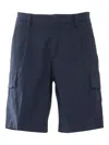 K-way Serje Twill Tech Cargo Pants In Blue