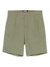 K-way 'bent' Military Green Shorts In Green