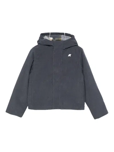 K-way Kids' Sharille Corduroy Jacket In Black