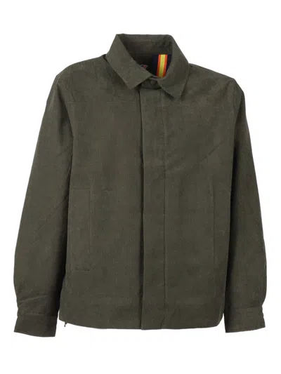 K-way Shary Corduroy Jacket In Green