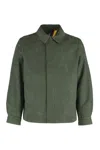 K-way Shary Overshirt In Corduroy In Green