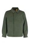 K-way Shary Overshirt In Corduroy In Green