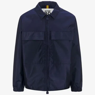 K-way Shirev Shantung In Blue
