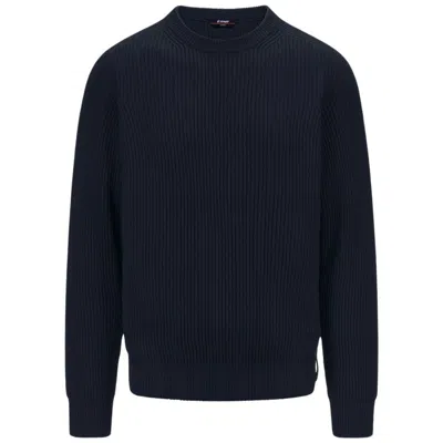 K-way Verin Wool Merino Blend In Blue