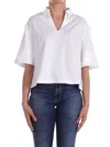 K-way Shirts White In Bianco Chiari E Naturali
