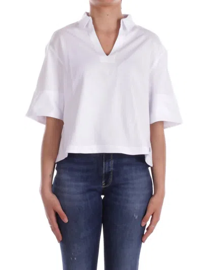 K-way Shirts White In Bianco Chiari E Naturali