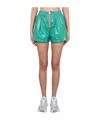 K-way Shoelle Ripstop Sport Shorts In Green