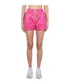 K-way Nylon Shorts In Pink