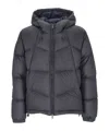 K-way Quill Thermo Light Ripstop Puffer Jacket In Black