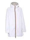 K-way Sophie Plus.2 Double Down Jacket In White