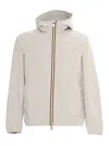 K-way Jack Stretch Dot Down Jacket In Beige