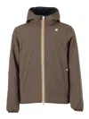 K-way Jack St. Thermo Double Short Down Jacket In Multi