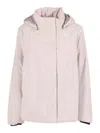 K-way Marlette Soft Touch Waterproof Jacket In Pink
