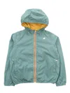 K-way Reversible Nylone  In Verde