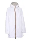 K-way Sophie Plus.2 Double Down Jacket In White
