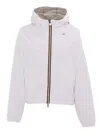 K-way Laurette Plus.2 Double Short Down Jacket In White