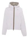 K-way Laurette Plus 2 Hooded Jacket In White
