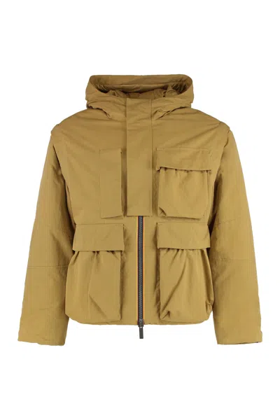 K-WAY K-WAY SHORT PARKA GUILLERMO WITH HOOD
