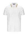 K-way Short Sleeve Button Polo Shirt In White