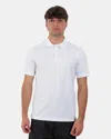 K-way Short Sleeve Pole Mod. Ice Cotton Vincelle - 001 White In White