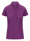 K-way Short-sleeve Polo Top In Purple