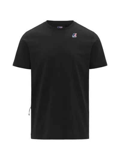 K-way Short-sleeve T-shirt In Black
