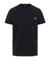 K-way Short-sleeved Crewneck T-shirt In Black