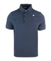 K-way Polo Alderich Stretch Blu In Blue
