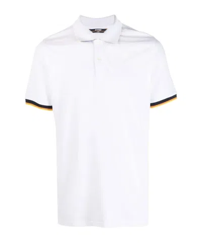 K-way Vincent Polo Shirt In White