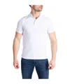 K-way Short-sleeved Polo Shirt In White