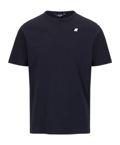 K-way Seril Travel T-shirt In Black