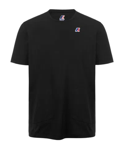 K-way Seril Travel T-shirt In Black