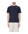 K-way Short-sleeved T-shirt In Black