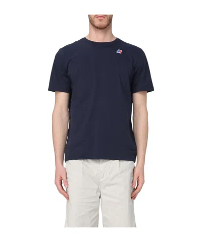 K-way Short-sleeved T-shirt In Black