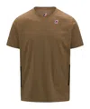 K-way Short-sleeved T-shirt In Green