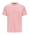 K-way Short-sleeved T-shirt In Pink