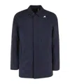 K-way Short Windbreaker In Black
