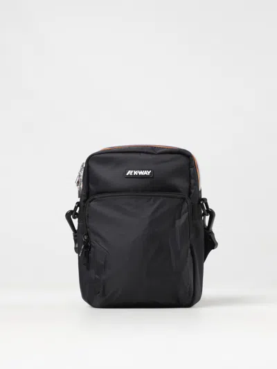 K-way Shoulder Bag  Men Color Black In Black