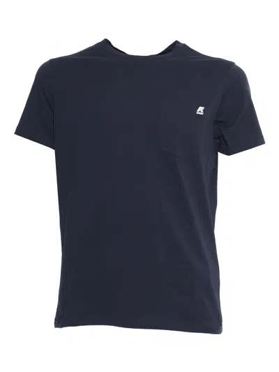 K-way Sigur Blu T-shirt In Blue